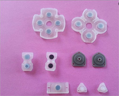 TTGO Replacement Rubber Conductive Pad Compatible para Playstation PS 4 PS4 Controller DualShock 4