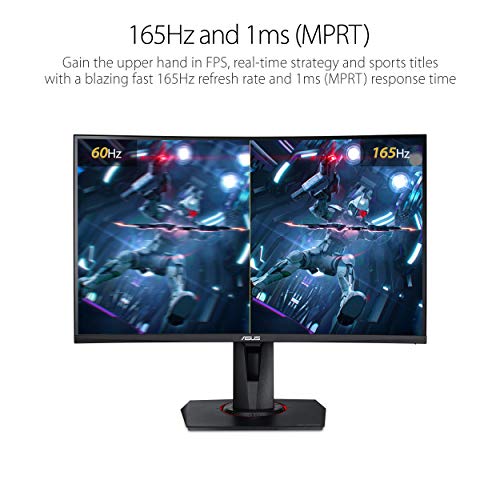 TUF Gaming VG27VQ pantalla para PC 68,6 cm (27") 1920 x 1080 Pixeles Full HD Negro