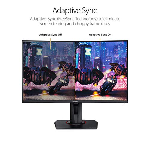 TUF Gaming VG27VQ pantalla para PC 68,6 cm (27") 1920 x 1080 Pixeles Full HD Negro