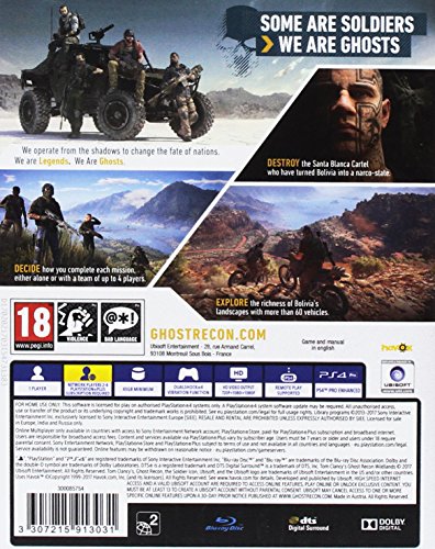 UBI Soft Tom Clancy's Ghost Recon: Wildlands + Ubisoft Spain The Division 2 (Edición Exclusiva Amazon)