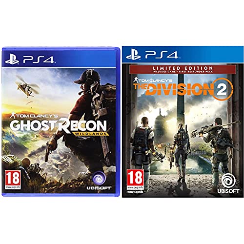 UBI Soft Tom Clancy's Ghost Recon: Wildlands + Ubisoft Spain The Division 2 (Edición Exclusiva Amazon)