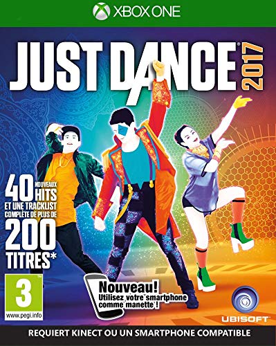 Ubisoft Just Dance 2017, Xbox One Básico Xbox One Francés vídeo - Juego (Xbox One, Xbox One, Danza, Modo multijugador, E10 + (Everyone 10 +), Soporte físico)