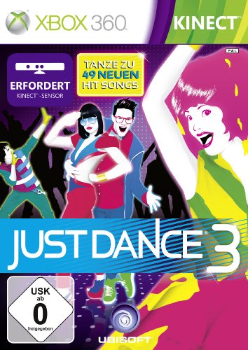 Ubisoft Just Dance 3 - Juego (Xbox 360, Música, E10 + (Everyone 10 +))