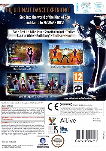 Ubisoft Michael Jackson - Juego (Nintendo Wii, Música, E10 + (Everyone 10 +))