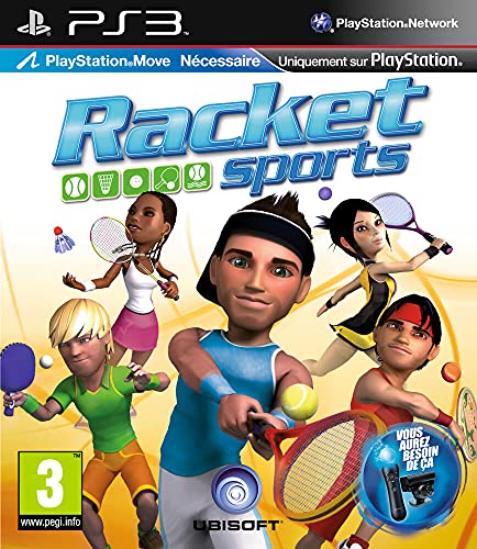 Ubisoft Racket Sports, PS3 - Juego (PS3, PlayStation 3)