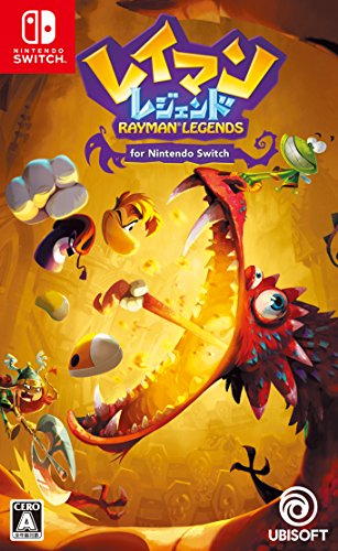 Ubisoft Rayman Legends for NINTENDO SWITCH JAPANESE IMPORT REGION FREE [video game]