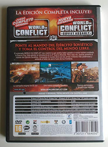 Ubisoft World in Conflict Complete Edition Básico PC vídeo - Juego (PC, RTS (Estrategia en Tiempo Real))