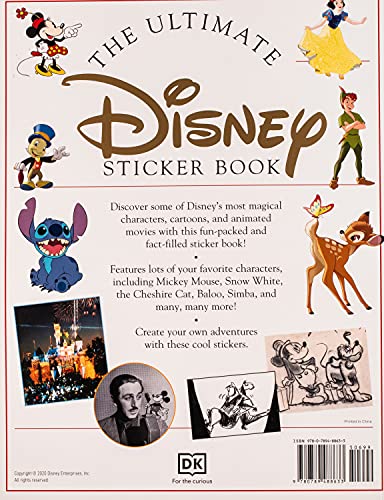 Ultimate Sticker Book: Disney