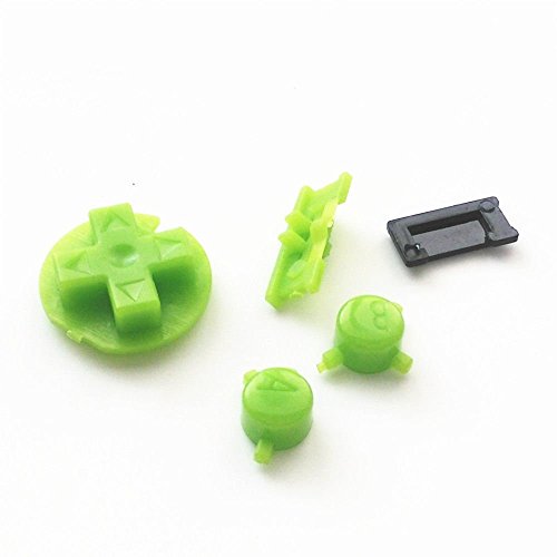 Un B botones teclados D almohadillas botones para Nintendo Gameboy Color GBC – verde