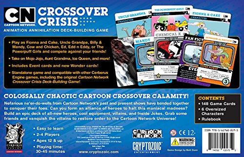 Unbekannt 'Crypt ozoic Entretenimiento cry02575 – de Tablero Cartoon Network: Crossover Crisis Deck Building