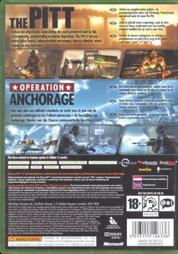 Unbekannt Fallout 3 Add On 1: The Pitt and Operation: Anchorage