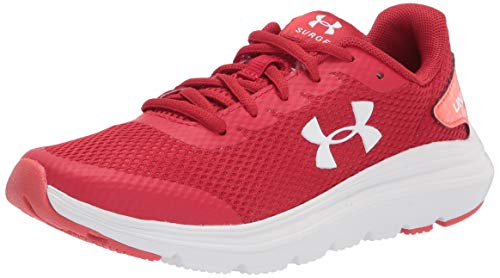Under Armour Grade School Surge 2, Zapatillas para Correr de Carretera Unisex Adulto, Rojo (Fireball White White 603), 38 EU