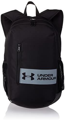 Under Armour UA Roland Backpack Mochila, Unisex, Negro (Black/Black/Steel), Talla única