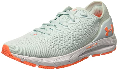Under Armour Women's HOVR Sonic 3 Laufschuhe, Zapatillas de Running Mujer, Azul Rift Blue White Orange Spark, 44.5 EU