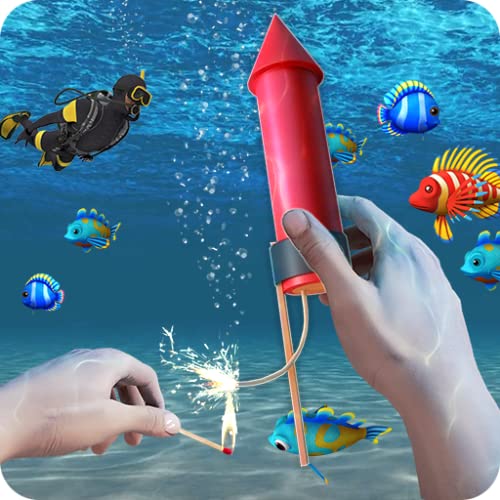 Underwater Fireworks 3D Simulator