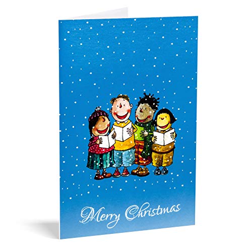 UNICEF - Pack de 10 Tarjetas de Navidad, Winter Games