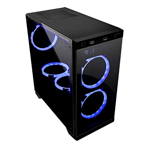 Unykach Armor C21, Unyka Armor C21 Black Caja Gaming Matx, 1, Negro