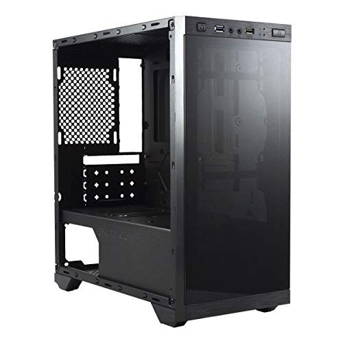 Unykach Armor C21, Unyka Armor C21 Black Caja Gaming Matx, 1, Negro