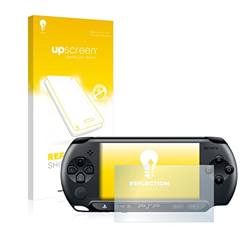upscreen Protector Pantalla Mate Compatible con Sony PSP Street E1004 Película – Antireflejos, Anti-Huellas