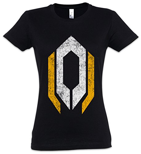 Urban Backwoods Cerberus Logo Mujer Girlie Women T-Shirt - Normandy Shepard Mass Effect Sign Tamaños S - 5XL
