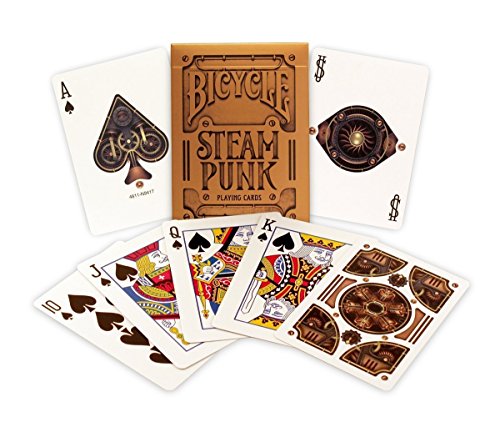 US Playing Card Co. 1024463 Bicycle Steampunk - Juego de Cartas