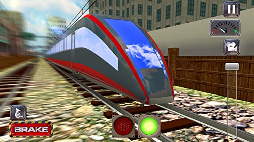 USA High Speed ​​Drive Bullet Train Simulator Game 2018: Transporte turístico Parking Adventure Fun gratis para niños 2018