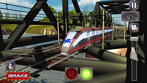 USA High Speed ​​Drive Bullet Train Simulator Game 2018: Transporte turístico Parking Adventure Fun gratis para niños 2018
