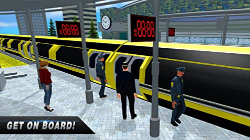 USA Train Driving Simulator Mega City Metro Driving Simulator 3D: Real Tourist Transporter Subway Train Driver Sim Adventure