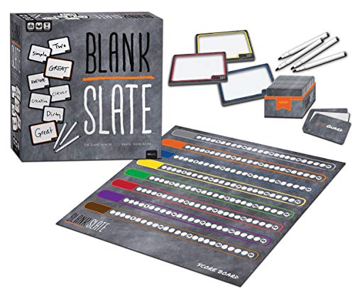 USAopoly Blank Slate Board Game | Perfect for Family Game Night | 3-8 Players Ages 8+ - English