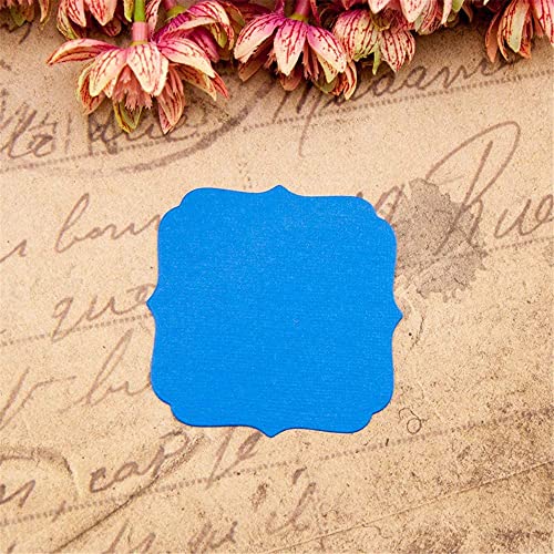 Uteruik Square Cutting Dies Metal Stencils Lace Embossing Mold DIY Tool for DIY Scrapbooking Photo Album Making Paper Cards