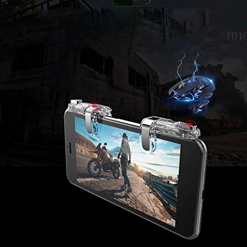 Uzinb Cuarta generación del teléfono móvil de Disparo Controlador de Juego de Asistencia telefónica Tirador de activación Gamepad Herramientas Videojuego para móviles Conveniente