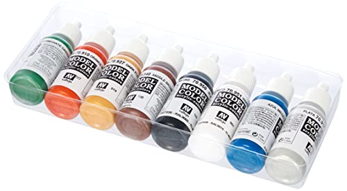 Vallejo Wargames Basics - Set de pintura acrílica (8 unidades, 17 ml) multicolor