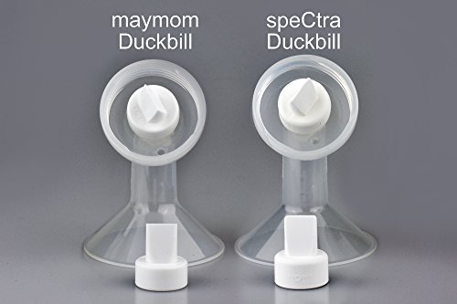 Válvulas Maymom Duckbill para Spectra. Diseñado para Spectra S1 Spectra S2 Spectra 9 Plus Spectra Dew 350 no original Spectra Pump Parts Spectra S2 accesorios de repuesto Spectra Válvula, 6 ct Blanco