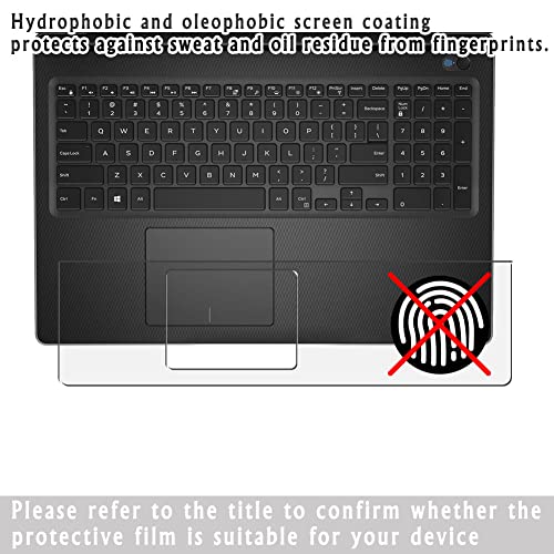 Vaxson 2 Unidades Claro Película Protectora, compatible con Acer Aspire VX15 VX5-591G-H58G 2017 15.6" Teclado Panel Táctil Trackpad Piel Skin [No Protector de pantalla ] Nuevo