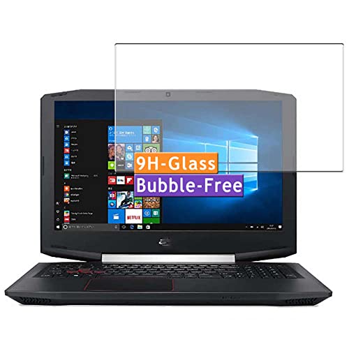 Vaxson Protector de Pantalla de Cristal Templado, compatible con Acer Aspire VX15 VX5-591G-H58G 2017 15.6" [solo área activa] Nuevo 9H Película Protectora Film Guard