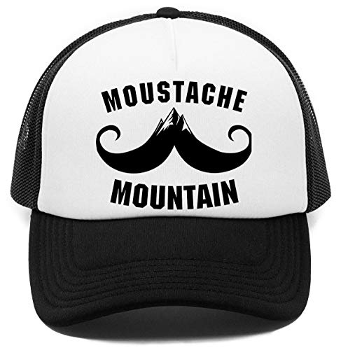 Vendax Moustache Mountain Gorra De Béisbol Baseball Rapper Cap