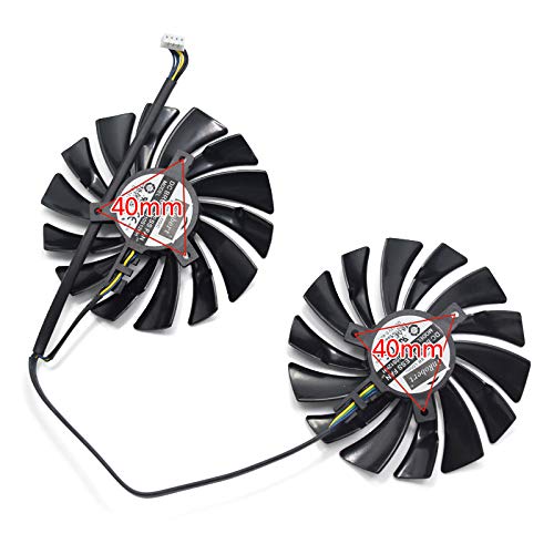 Ventilador de Tarjeta Gráfica Ventilador de Refrigeración para MSI GTX 1080 GTX 1070 GTX 1060 RX 580 RX570 Armor Video Card Cooler Fan
