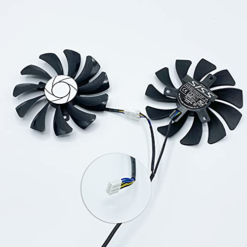 Ventilador para MSI GeForce GTX 1060 OC 6G / P106-100 / MSI GeForce GTX 1660 VENTUS XS C/RTX 2060 VENTUS XS C