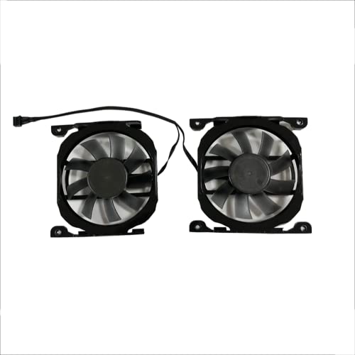 Ventiladores gráficos, 2 unids / set DIY alternativo CF-12815S GPU ventilador, Fit for INNO3D GTX 1060 GTX 960 OC GTX 1060 GTX 770 reemplazo de refrigeración de tarjeta gráficaVentilador de la tarj