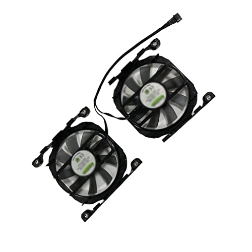 Ventiladores gráficos, 2 unids / set DIY alternativo CF-12815S GPU ventilador, Fit for INNO3D GTX 1060 GTX 960 OC GTX 1060 GTX 770 reemplazo de refrigeración de tarjeta gráficaVentilador de la tarj