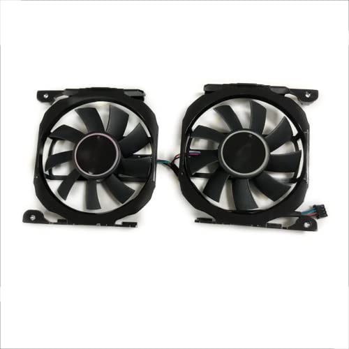 Ventiladores gráficos, 2 unids / set DIY alternativo CF-12815S GPU ventilador, Fit for INNO3D GTX 1060 GTX 960 OC GTX 1060 GTX 770 reemplazo de refrigeración de tarjeta gráficaVentilador de la tarj