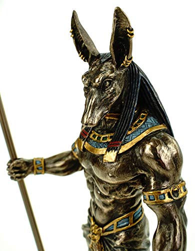 Veronese - Figura de dios egipcio, anubis, 28 cm, Egipto farao, bronce