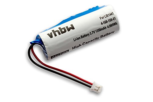 vhbw Batería compatible con Sony Playstation PS3 & PS4 Move Motion mando CECH-ZCM1E reemplaza LIS1441, LIP1450, 4-168-108-1 (Li-Ion, 1350mAh, 3.7V)