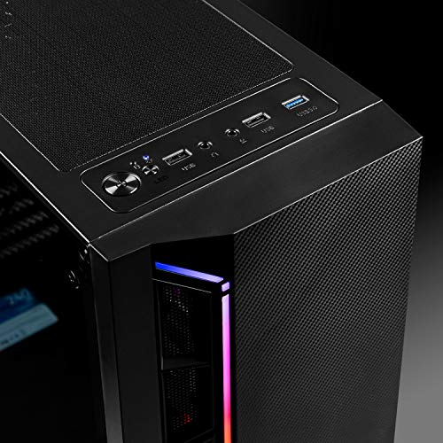 Vibox II-93 Gaming PC - 6-Core Intel i5 Procesador - RTX 3070 Ti 8Gb Tarjeta Grafica - 16Gb RAM - 240GB SSD - 1Tb Disco Duro - Windows 10 - WiFi
