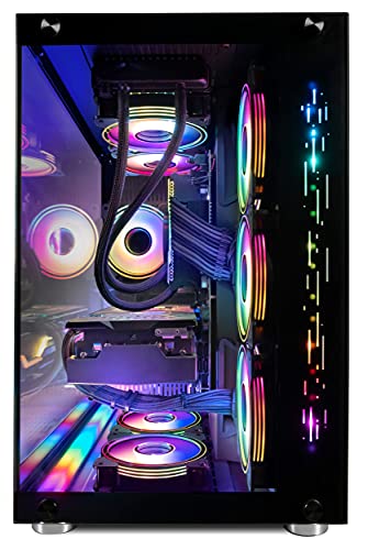 Vibox VIII-44 Gaming PC SG-Series - 24" 144Hz Pack Monitor Curvo - Intel i9 11900F Procesador - RTX 3060 12Gb Tarjeta Grafica - 32Gb RAM - 1TB NVMe M.2 SSD - Windows 10 - WiFi