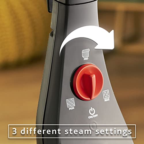 Vileda Steam 3.0 Limpiador a Vapor Negro, Grande