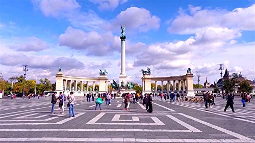 Virtual Cycle Rides DVD - Budapest, Hungary - for Indoor Cycling, Treadmill and Jogging Workouts