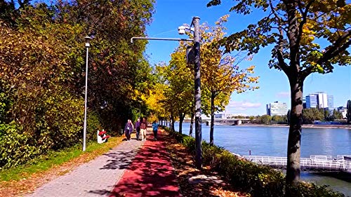 Virtual Cycle Rides DVD - Budapest, Hungary - for Indoor Cycling, Treadmill and Jogging Workouts