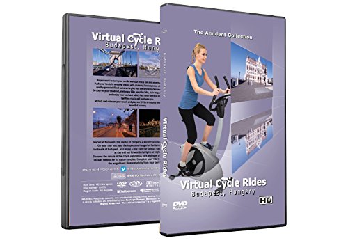 Virtual Cycle Rides DVD - Budapest, Hungary - for Indoor Cycling, Treadmill and Jogging Workouts