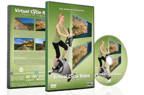 Virtual Cycle Rides - South Of France - for indoor cycling, treadmill and running workouts